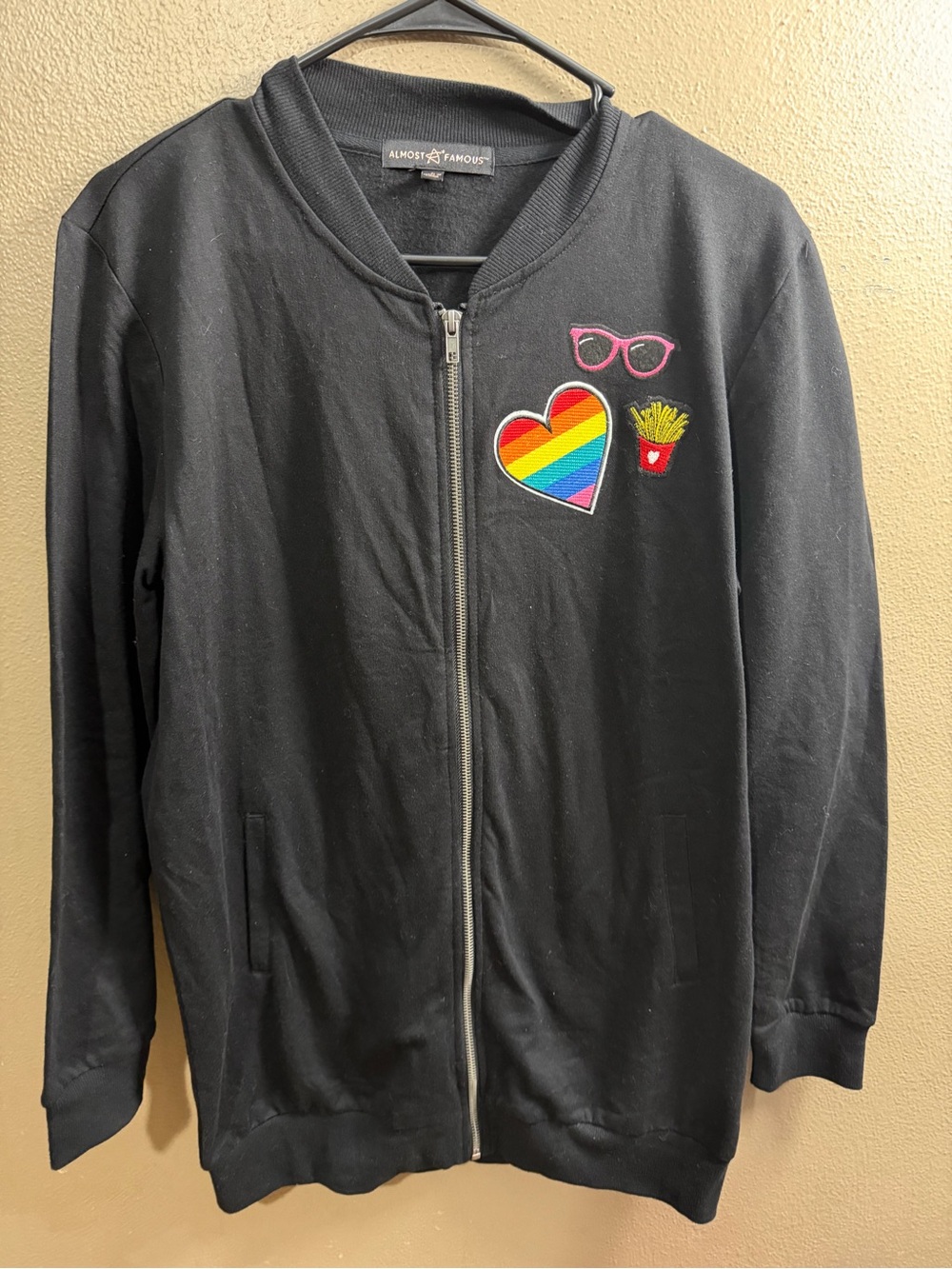 Pride Fashion Large Zipper Sweatshirt